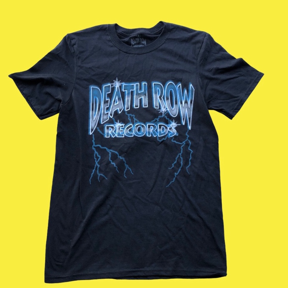 Death row records black men’s t-shirt